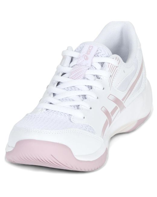 Asics White Indoor Sports Trainers (shoes) Gel-rocket 12