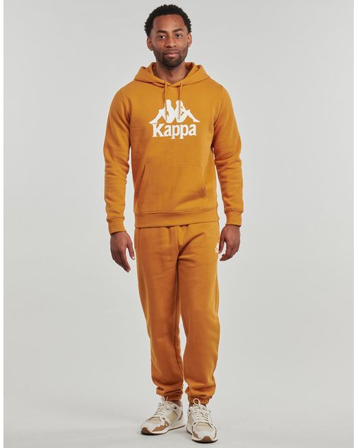 Kappa Orange Tracksuit Bottoms Gothenburg 3 Organic for men
