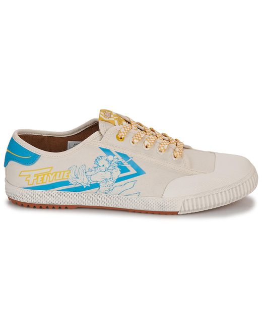 Feiyue Blue Shoes (trainers) Fe Lo 1920 Street Fighter for men