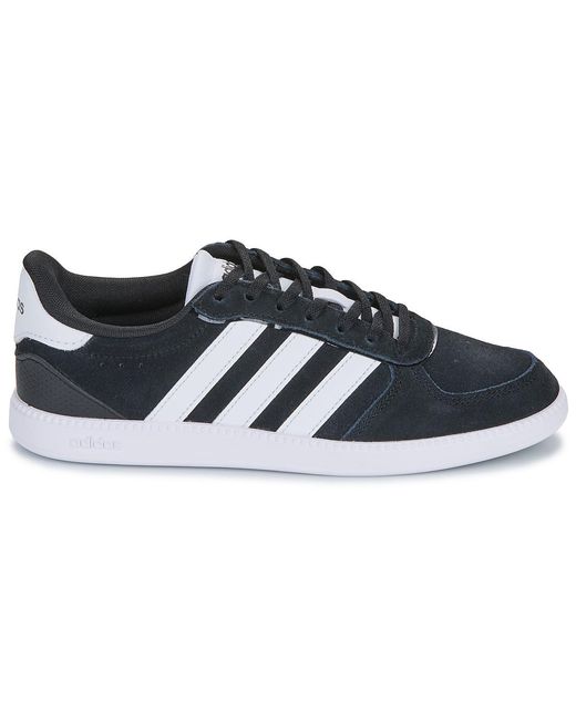 Adidas Black Shoes (trainers) Breaknet Sleek Suede