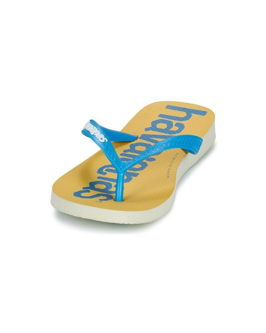 Havaianas Blue Top Logomania 2 Flip Flops / Sandals (shoes) for men