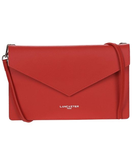 Lancaster Red Shoulder Bag Pur Element City