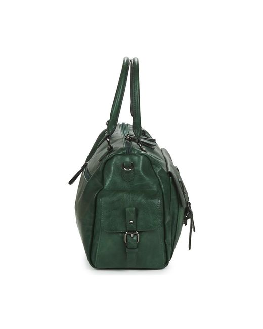 Moony Mood Green Paulandine Shoulder Bag