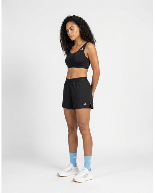 Adidas Black Sport Bras Optime Essentials Workout Medium Support Bra