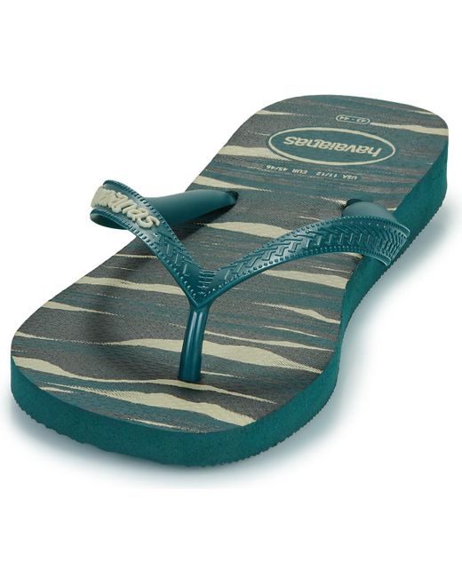 Havaianas Green Flip Flops / Sandals (shoes) Camu for men