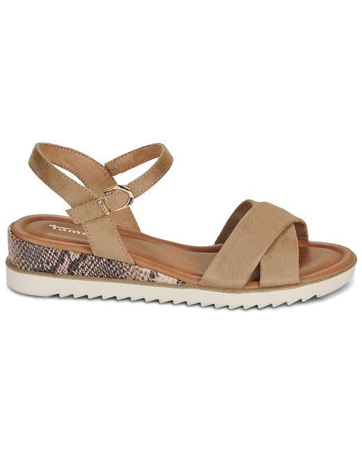 Tamaris Metallic Wedge Sandals 28116