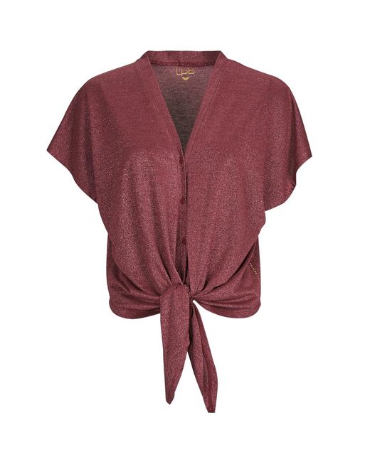 Les Petites Bombes Red Blouse Narjess