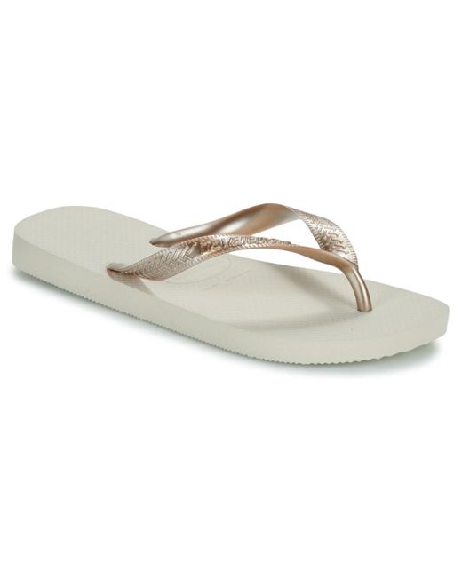 Havaianas Gray Flip Flops / Sandals (shoes) Top Tiras Senses