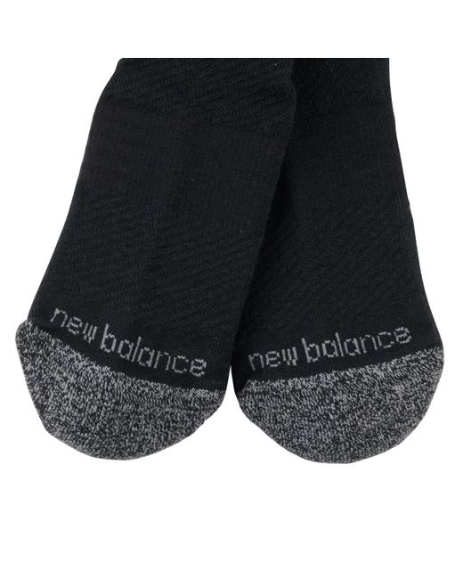 New Balance Black Sports Socks Active Cushion Crew Socks 3 Packs