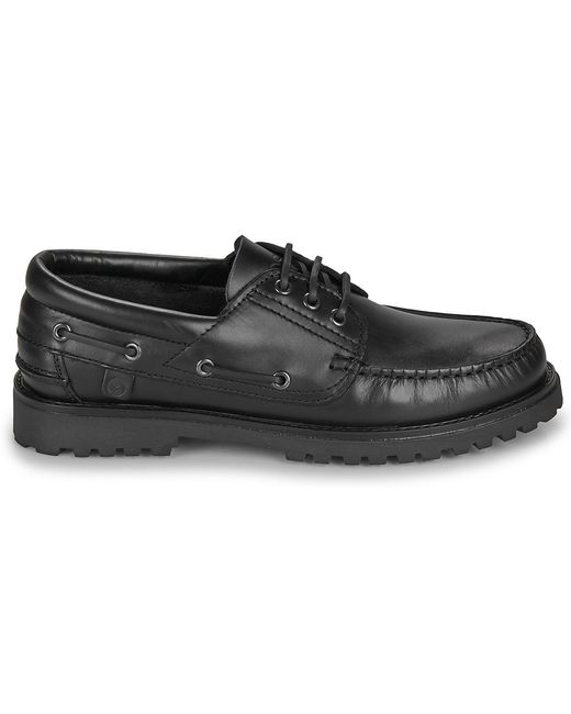 Casual Attitude Black Boat Shoes Everoa for men