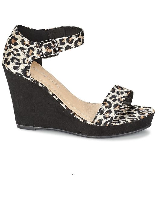 Moony Mood Black Ivonga Sandals