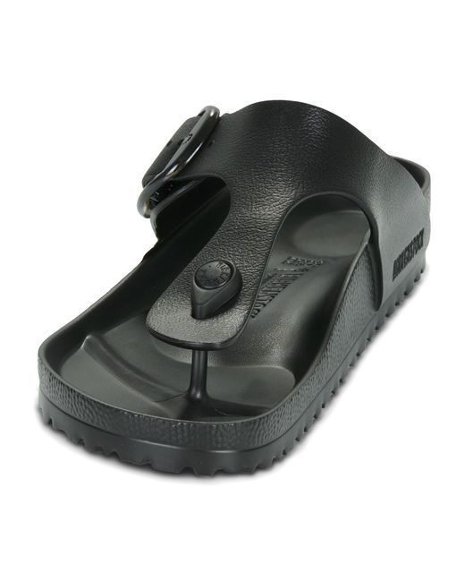 Birkenstock Black Flip Flops / Sandals (shoes) Gizeh Big Buckle Eva