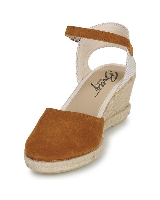 Betty London Brown Espadrilles / Casual Shoes Cassie