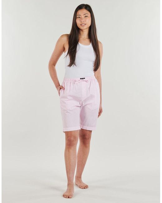 Polo Ralph Lauren Pink Shorts Sleep Short-sleep-bottom