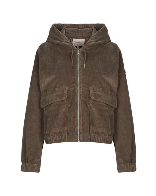 ONLY Brown Jacket Onlkenzie L/s Cord