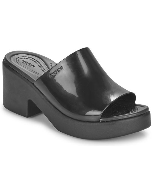 CROCSTM Black Mules / Casual Shoes Brooklyn Heel