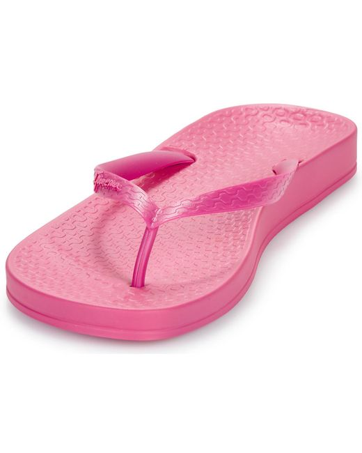 Ipanema Pink Flip Flops / Sandals (shoes) Anat Colors Fem