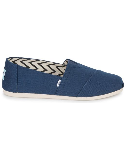 TOMS Blue Alpargata Espadrilles / Casual Shoes for men