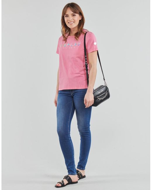 Replay Pink W3318c T Shirt
