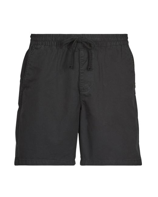 Vans Black Shorts Mn Range Relaxed Elastic Short for men