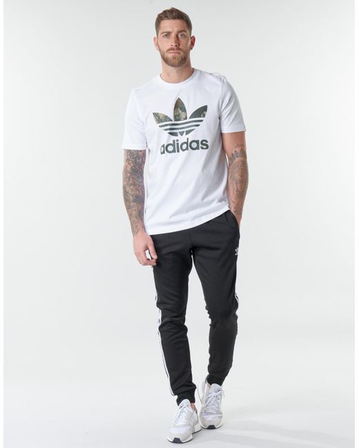 Adidas Black Sst Tp P Blue Sportswear for men
