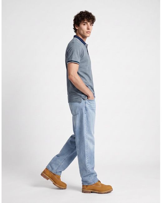 Jack & Jones Blue Polo Shirt Jprblualves Ss Polo for men