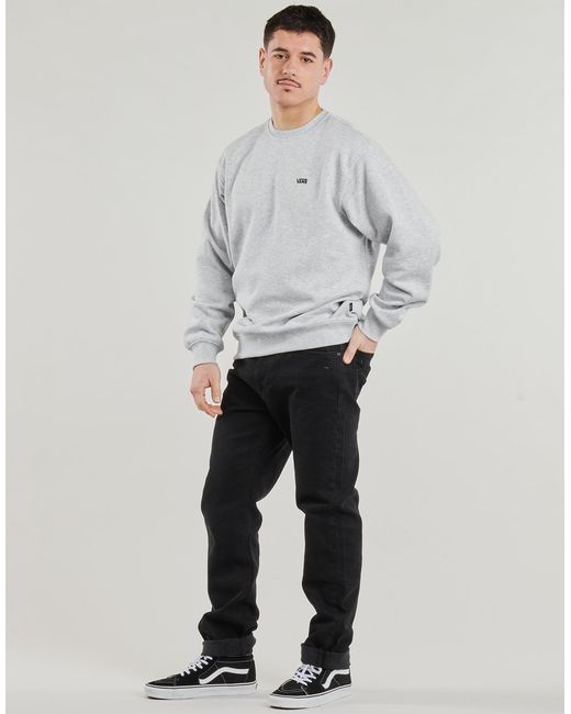 Vans Gray Sweatshirts Left Chest Ii Loose Crew for men