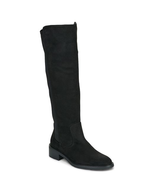 Moony Mood Black Flat Boots Gabriela