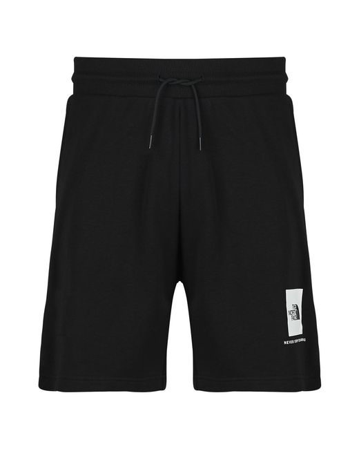 The North Face Black Shorts Box Nse Light Regular Shorts Tnf for men