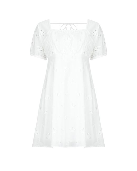 Noisy May White Dress Nmashley