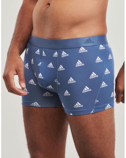 Adidas Blue Boxer Shorts Active Flex Cotton for men