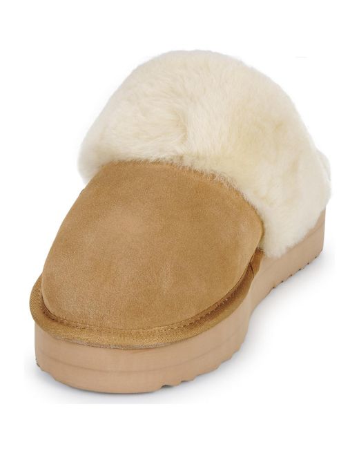 Warmbat Natural Flip Flops Flurry