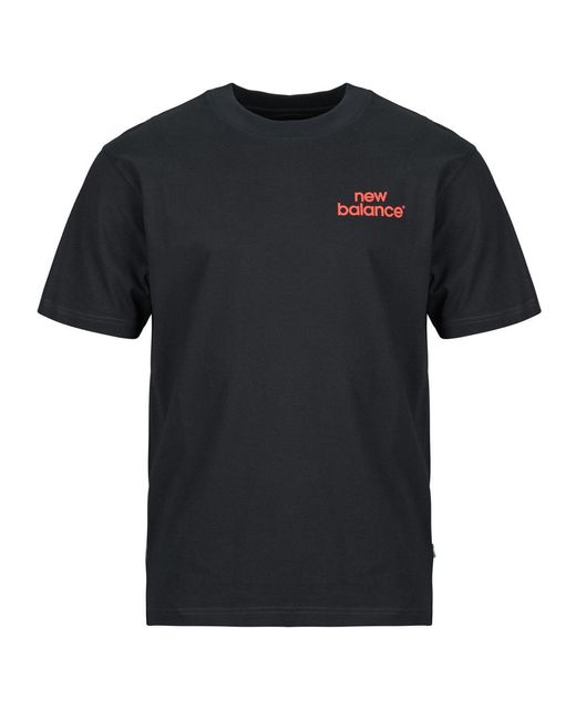 New Balance Black T Shirt Intelligent T-shirt for men