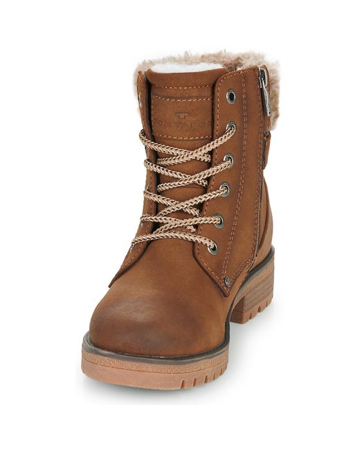 Tom Tailor Brown 4291014-whisky Mid Boots