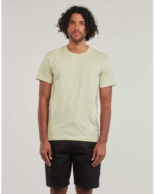Calvin Klein Green T Shirt Ck Embro Badge Tee for men