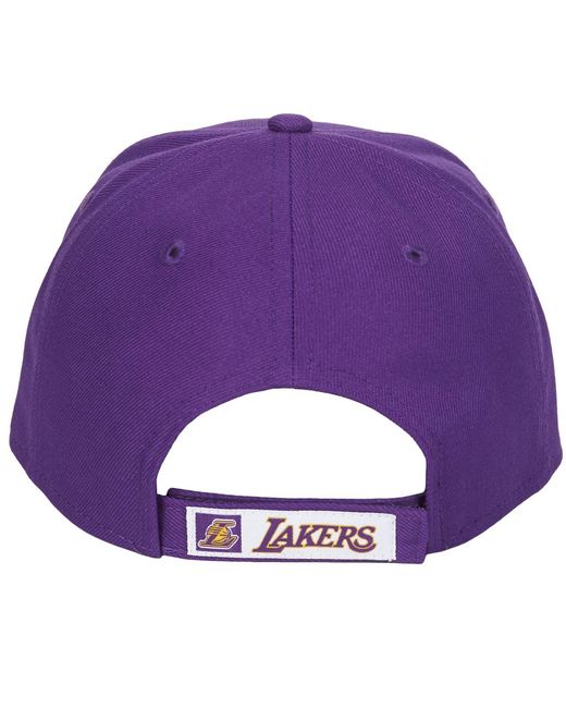 KTZ Purple Nba The League Los Angeles Lakers Cap for men