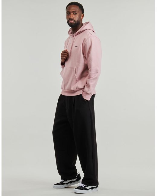 Vans Pink Hoodies Left Chest Po for men