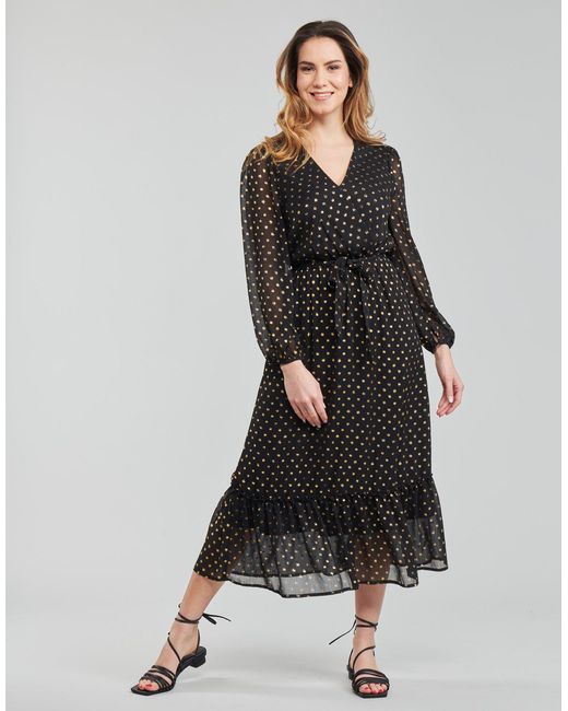 Betty London Black Vilette Long Dress
