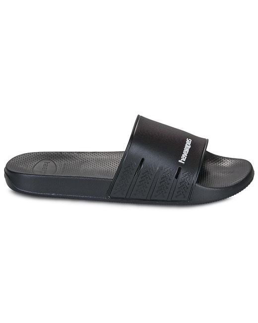 Havaianas Black Tap-dancing Slide Zero for men