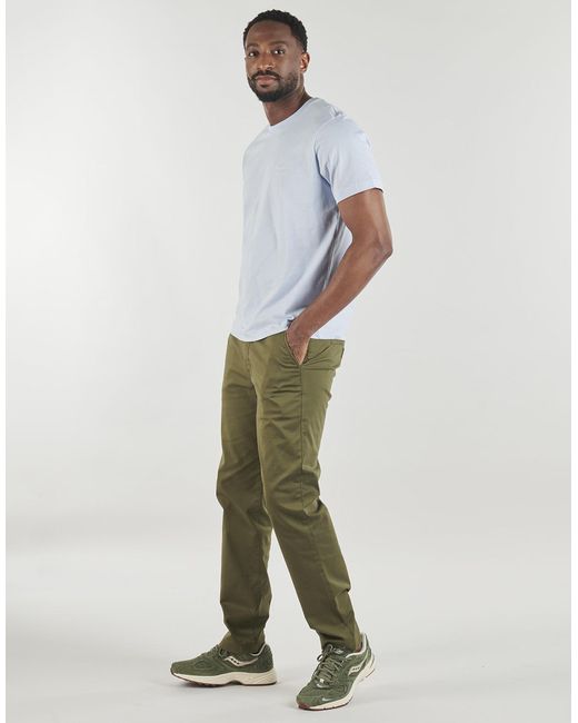 Lee Jeans Green Trousers Regular Chino for men