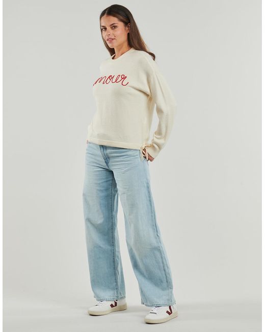 ONLY White Sweatshirts Onlkatia Ls Text