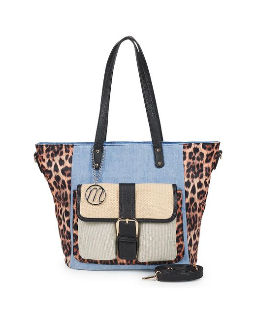 Moony Mood Blue Shopper Bag Thanais