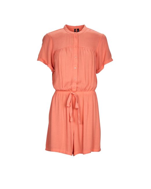 Vero Moda Pink Jumpsuit Vmmenny Playsuit Wvn Ga