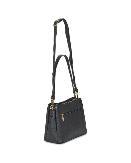 Hexagona Black Shoulder Bag Mary