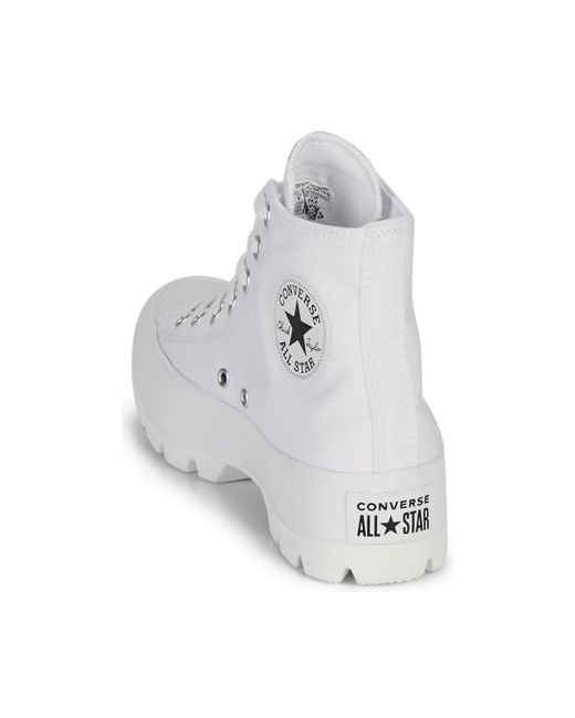 chuck taylor all star lugged high top white