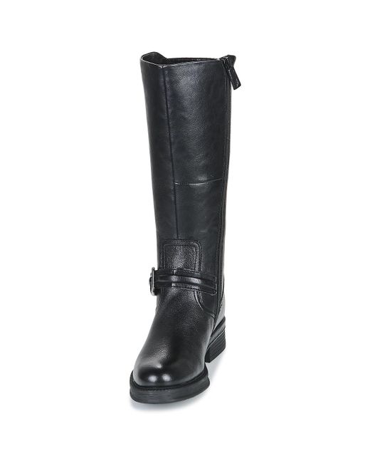 Tamaris High Boots Tris in Black | Lyst UK