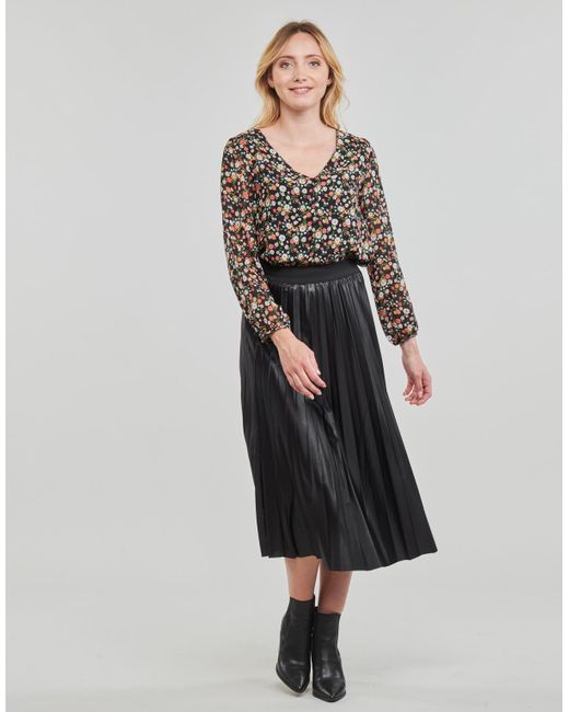 Vila Black Vinitban Skirt/su Skirt