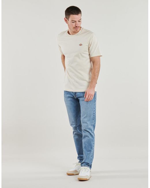 Dickies White T Shirt Ss Mapleton Tee for men