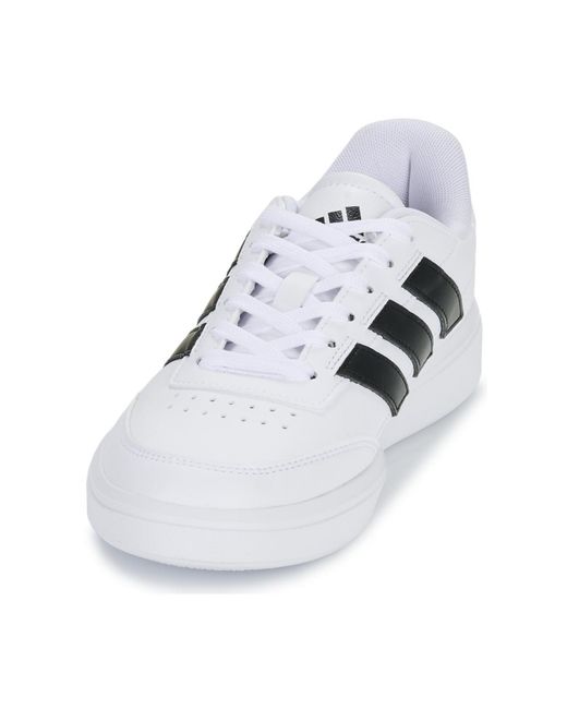 Adidas White Shoes (trainers) Courtblock for men