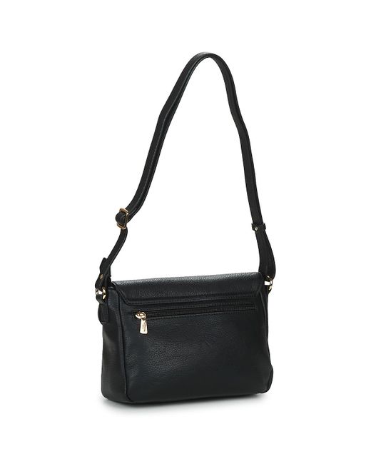 Hexagona Black Shoulder Bag Toscane